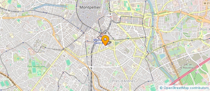 localisation de l'entreprise MONSIEUR MARC SOLBES à MONTPELLIER