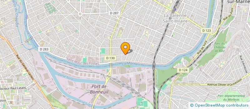 localisation de l'entreprise MONSIEUR MARC SOMSON à SAINT-MAUR-DES-FOSSES