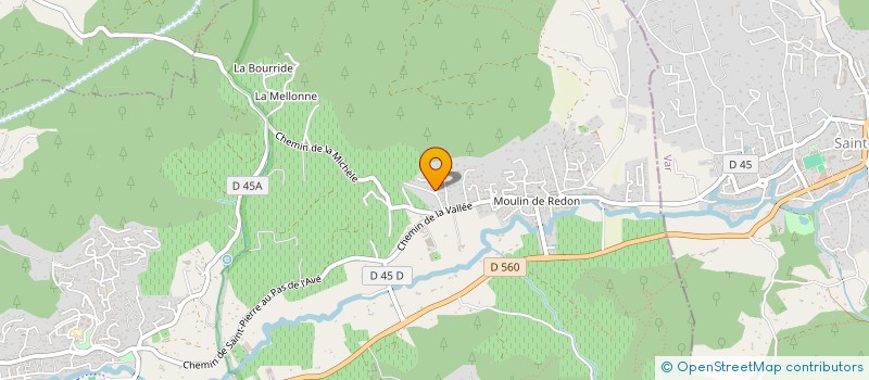 localisation de l'entreprise MONSIEUR MARC SORRENTINO  AURIOL