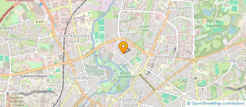 localisation de l'entreprise MONSIEUR MARC SOUDEE à RENNES