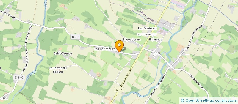 localisation de l'entreprise MONSIEUR MARC SOUM  ANAN