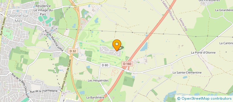 localisation de l'entreprise MONSIEUR MARC SPARANO à LES SABLES D'OLONNE