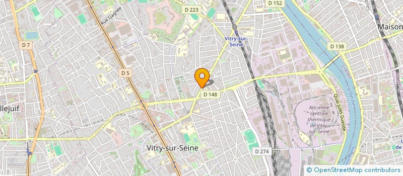 localisation de l'entreprise MONSIEUR MARC SPENGLER à VITRY-SUR-SEINE