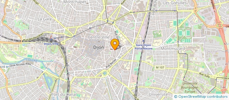 localisation de l'entreprise MONSIEUR MARC SPILMONT  DIJON