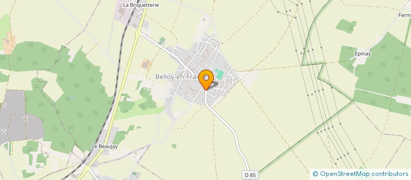 localisation de l'entreprise MONSIEUR MARC STEFANIN à BELLOY-EN-FRANCE