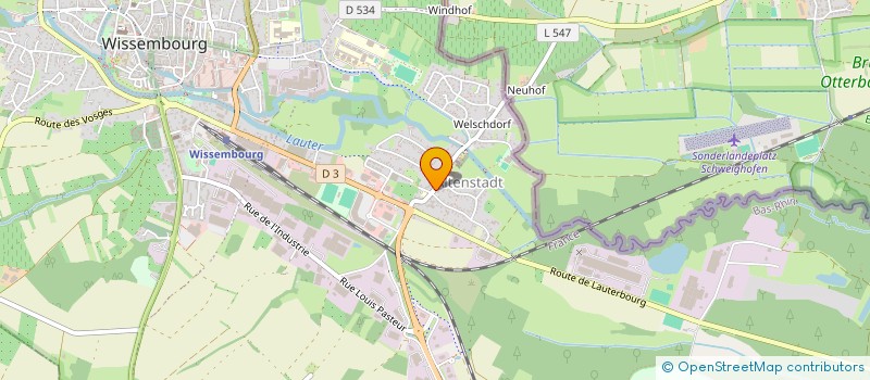 localisation de l'entreprise MONSIEUR MARC STEINMETZ  ROTT