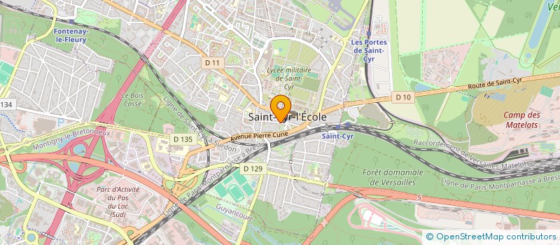 localisation de l'entreprise MONSIEUR MARC STEVANOVIC à SAINT-CYR-L'ECOLE