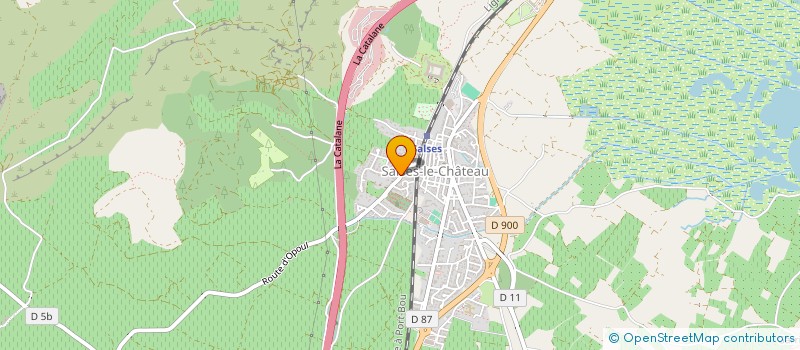 localisation de l'entreprise MONSIEUR MARC SUBIRANA  SALSES-LE-CHATEAU