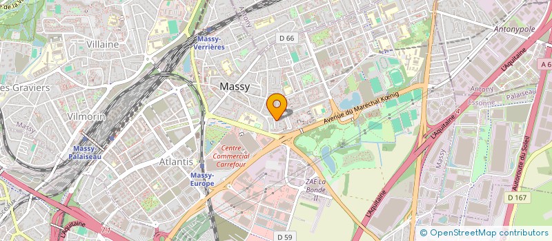 localisation de l'entreprise MONSIEUR MARC SULTAN  MASSY