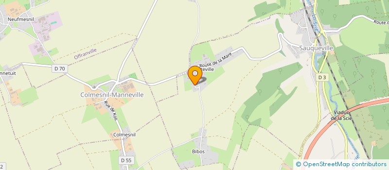 localisation de l'entreprise MONSIEUR MARC SUPLICE  SAUQUEVILLE