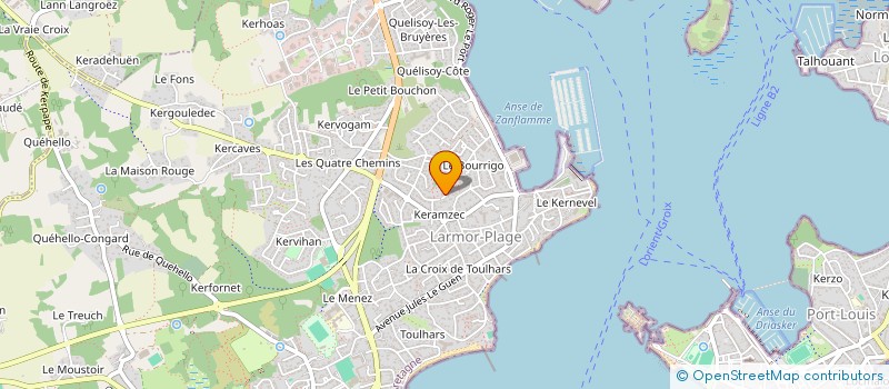 localisation de l'entreprise MONSIEUR MARC SUPRIN  LARMOR-PLAGE