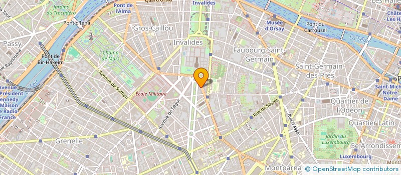 localisation de l'entreprise MONSIEUR MARC TADDEI  PARIS