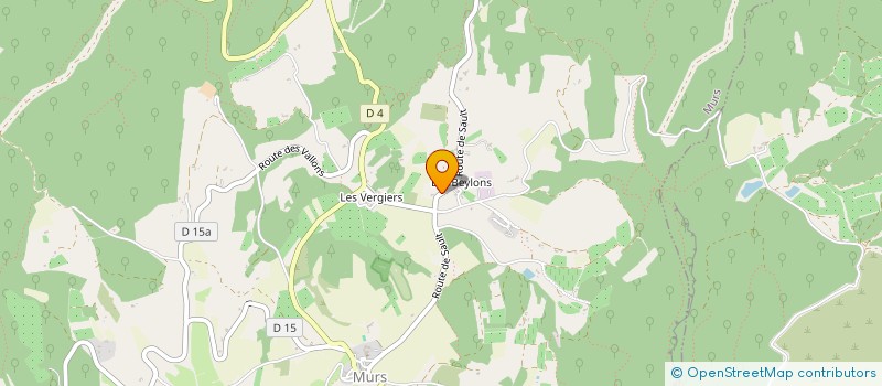 localisation de l'entreprise MONSIEUR MARC TAHON  MURS