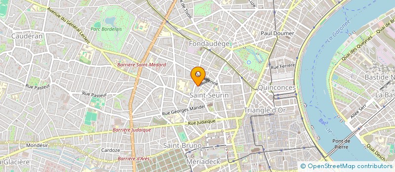 localisation de l'entreprise MONSIEUR MARC TAILLARD à BORDEAUX