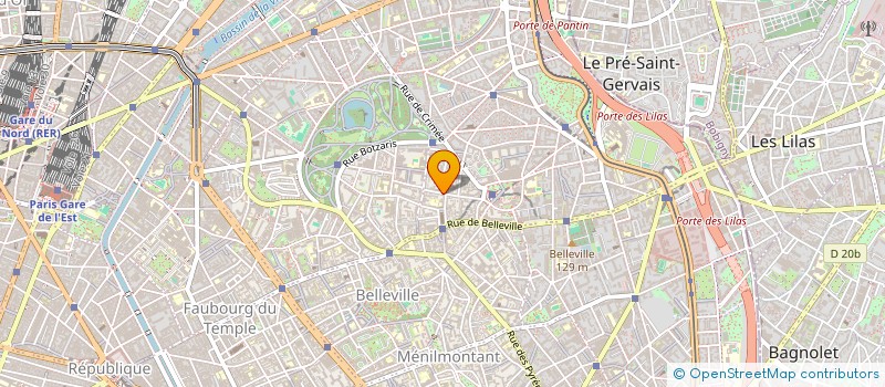 localisation de l'entreprise MONSIEUR MARC TANGUY  PARIS