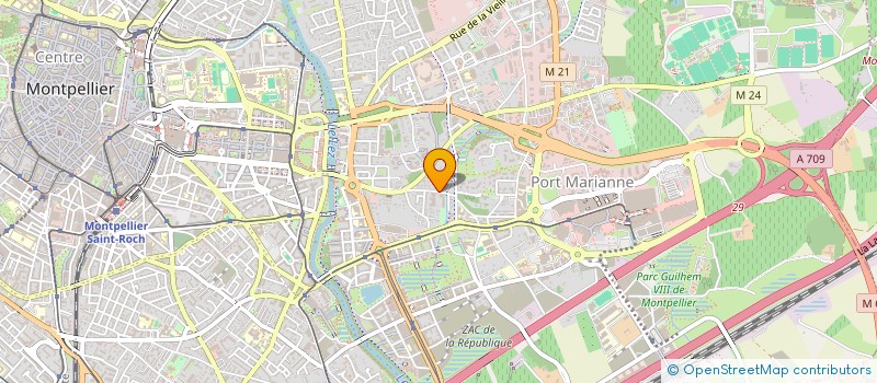 localisation de l'entreprise MONSIEUR MARC TAURINES à MONTPELLIER