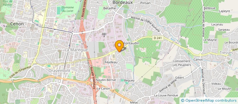 localisation de l'entreprise MONSIEUR MARC TAUZIN-RAYNAUD à ARTIGUES-PRES-BORDEAUX