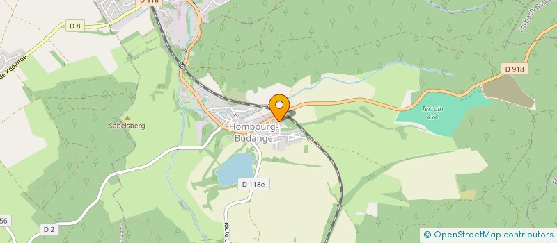 localisation de l'entreprise MONSIEUR MARC TELLEZ  HOMBOURG-BUDANGE
