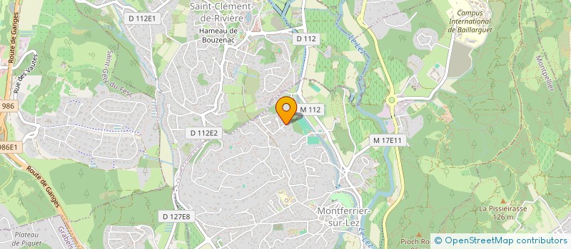 localisation de l'entreprise MONSIEUR MARC TETEFORT  MONTFERRIER-SUR-LEZ