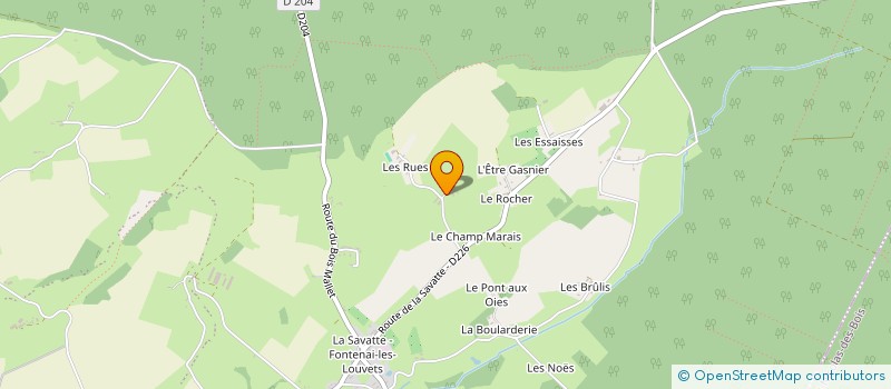localisation de l'entreprise MONSIEUR MARC THIBAULT à SAINT-DENIS-SUR-SARTHON