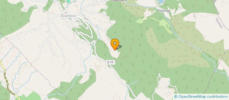 localisation de l'entreprise MONSIEUR MARC THIBAUT  TOURTOUR