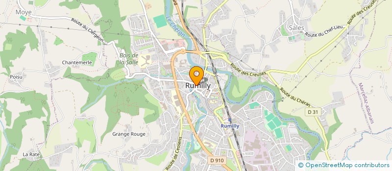 localisation de l'entreprise MONSIEUR MARC THOMAS  ENTRELACS