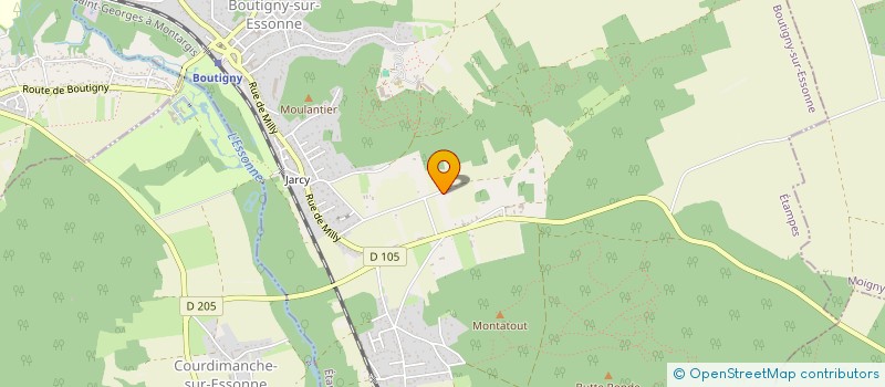 localisation de l'entreprise MONSIEUR MARC THORIN  BOUTIGNY-SUR-ESSONNE