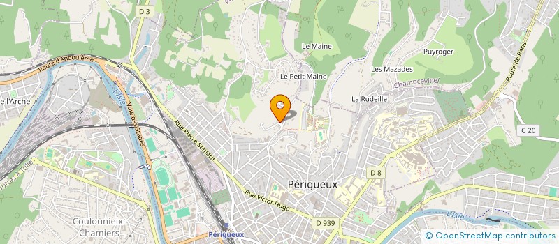 localisation de l'entreprise MONSIEUR MARC THURLOY à PERIGUEUX