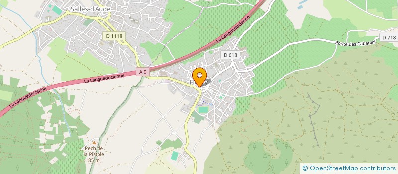 localisation de l'entreprise MONSIEUR MARC TILLIER  FLEURY