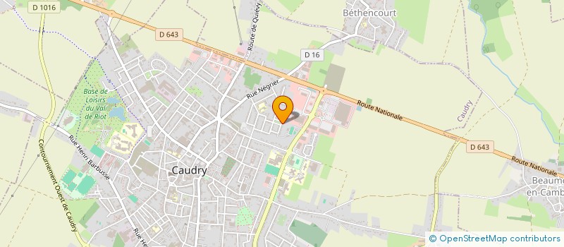 localisation de l'entreprise MONSIEUR MARC TIRMARCHE  CAUDRY