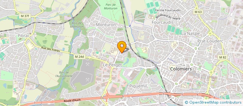 localisation de l'entreprise MONSIEUR MARC TOGOULIGA à COLOMIERS