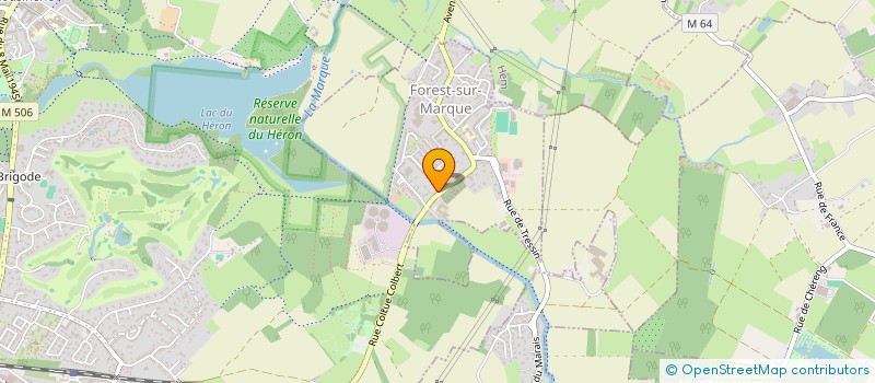 localisation de l'entreprise MONSIEUR MARC TORLET  FOREST-SUR-MARQUE