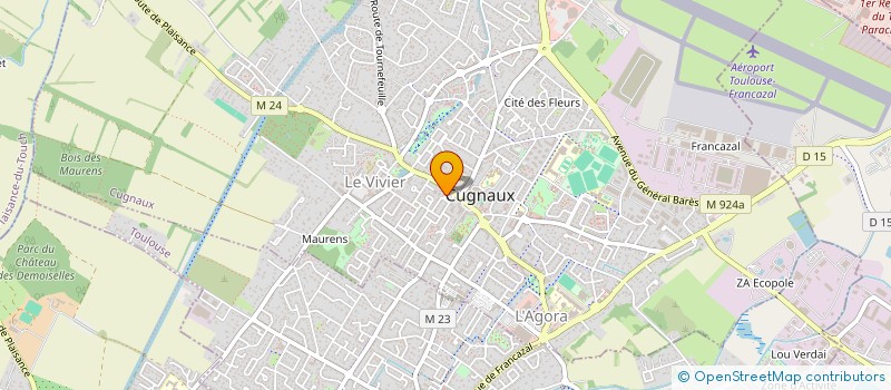 localisation de l'entreprise MONSIEUR MARC TORRECILLOS  CUGNAUX