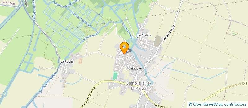 localisation de l'entreprise MONSIEUR MARC TOTI  SAINT-HILAIRE-LA-PALUD