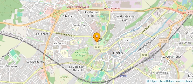 localisation de l'entreprise MONSIEUR MARC TOUATI à DREUX