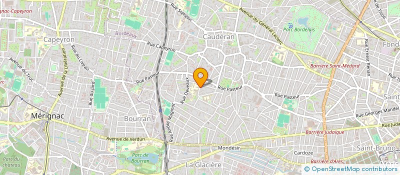 localisation de l'entreprise MONSIEUR MARC TOUJA  BORDEAUX