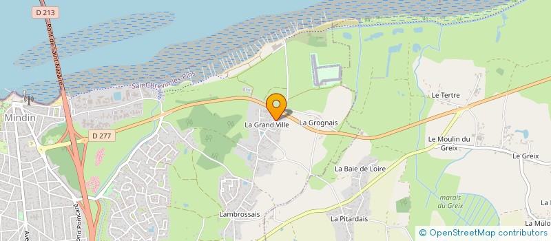 localisation de l'entreprise MONSIEUR MARC TOURNELLE à SAINT BREVIN LES PINS