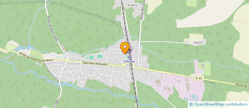 localisation de l'entreprise MONSIEUR MARC TRAGNE  YCHOUX