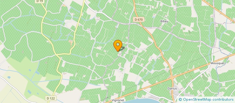 localisation de l'entreprise MONSIEUR MARC TRIBAUDEAU  SAINT-SULPICE-DE-FALEYRENS