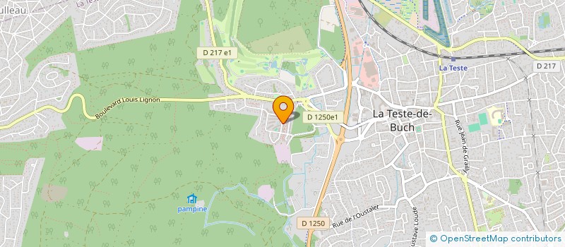 localisation de l'entreprise MONSIEUR MARC TRICHET à LA TESTE-DE-BUCH