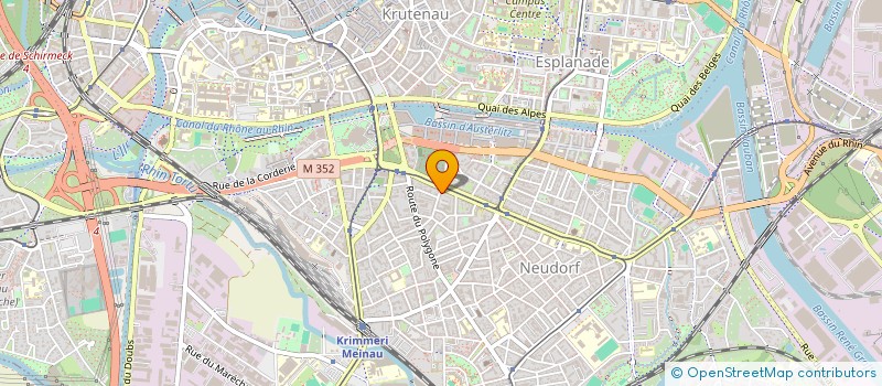 localisation de l'entreprise MONSIEUR MARC TRICHOT à STRASBOURG