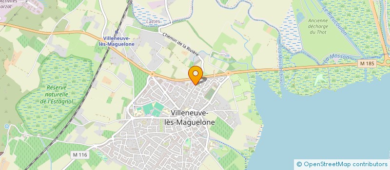 localisation de l'entreprise MONSIEUR MARC TRIMON à VILLENEUVE-LES-MAGUELONE