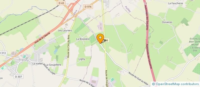 localisation de l'entreprise MONSIEUR MARC TRINCOT à JUILLEY