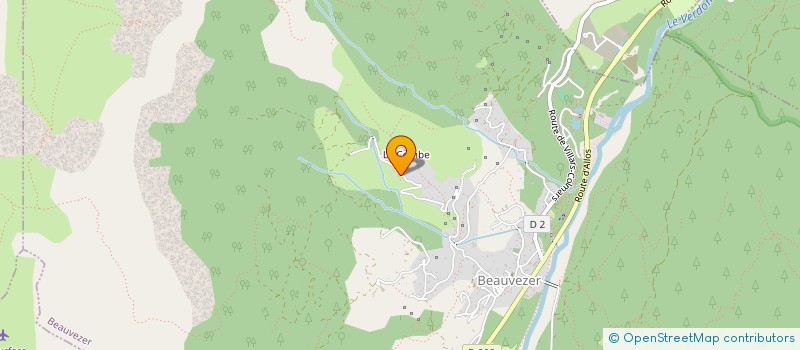 localisation de l'entreprise MONSIEUR MARC TROTABAS  BEAUVEZER