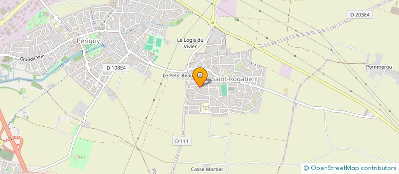 localisation de l'entreprise MONSIEUR MARC TRUAUD  SAINT-ROGATIEN