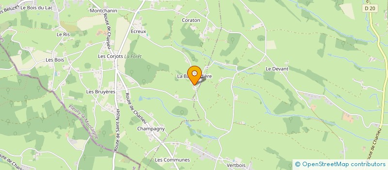 localisation de l'entreprise MONSIEUR MARC TULOUP  CHENAY-LE-CHATEL