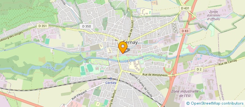localisation de l'entreprise MONSIEUR MARC UHLEN à WATTWILLER