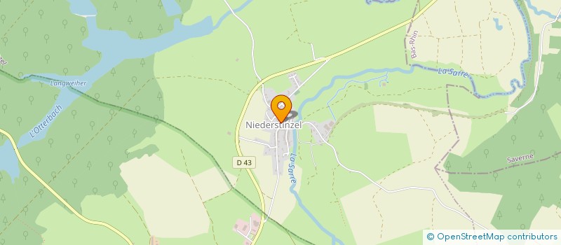 localisation de l'entreprise MONSIEUR MARC UNTEREINER  NIEDERSTINZEL