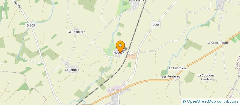 localisation de l'entreprise MONSIEUR MARC URO  SAINT-HILAIRE-DE-CHALEONS