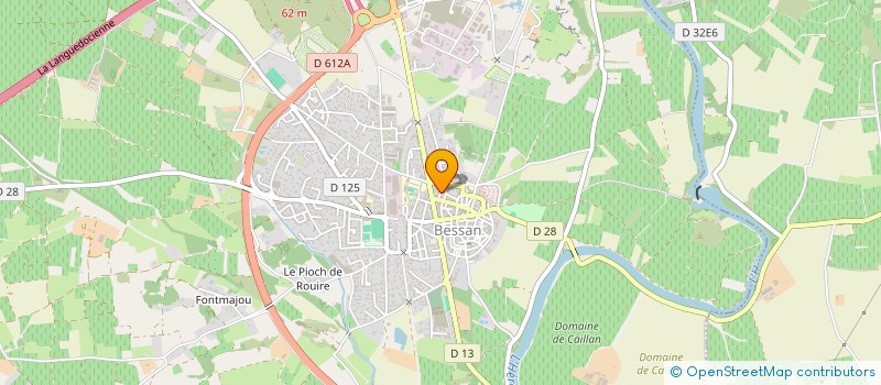 localisation de l'entreprise MONSIEUR MARC VACASSY  BESSAN